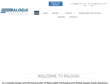 Tablet Screenshot of palogix.com